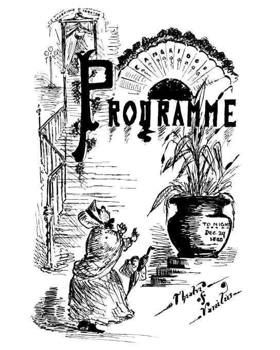 Programmes of Home Entertainments (5) - 1884