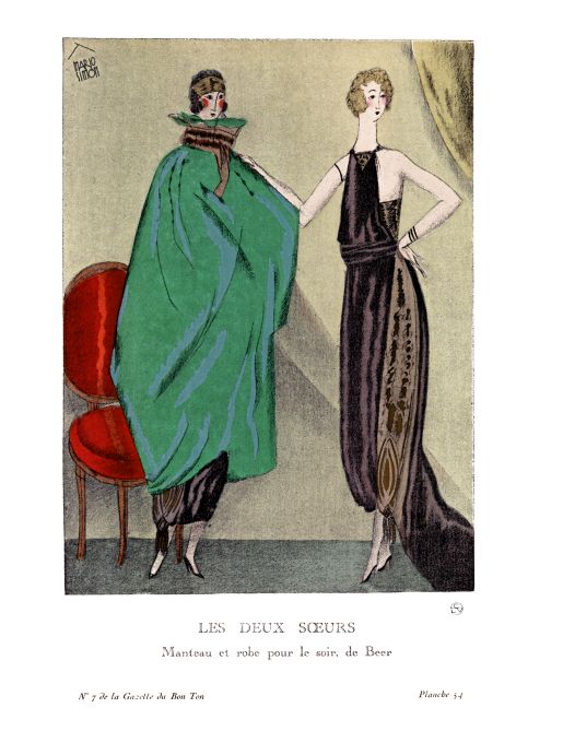 Bon Ton Print - 1920 Les Deux Sceurs - Simon