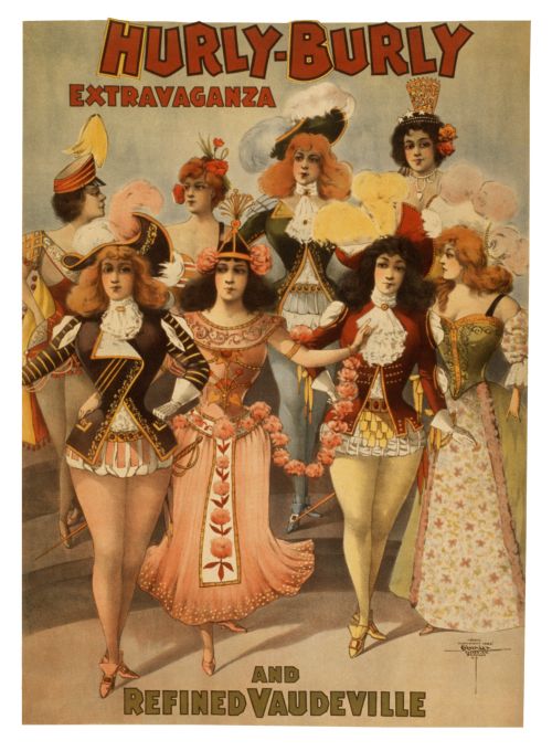 Hurly Burly Extravaganza - Courier - 1899