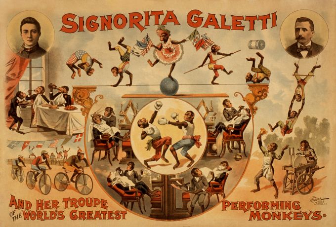 Signorita Galetti - Courier - 1892
