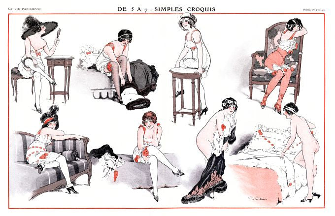 Pin Up - Girls in Lingerie - Fabiano - 1911