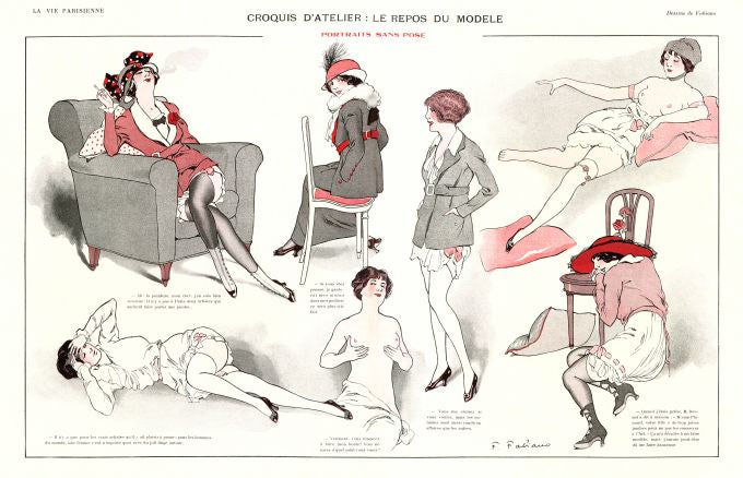 Pin Up - Various Girls - Fabiano - 1913