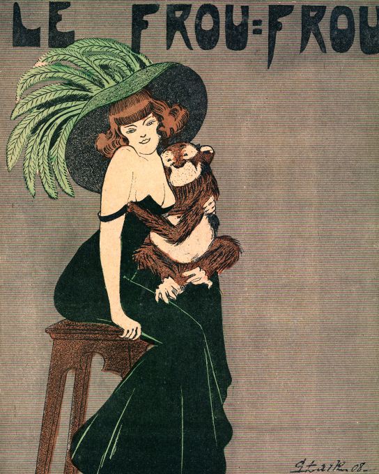 Girl w/Monkey - 1908