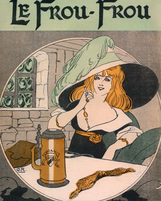Girl Sitting At Bar