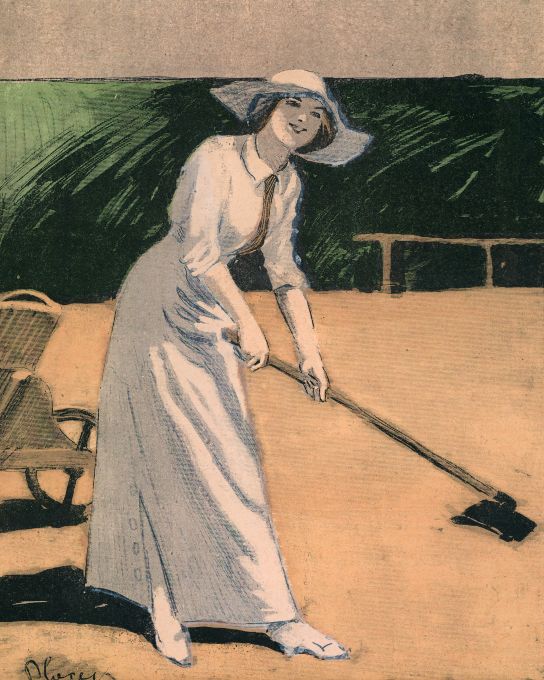 Girl w/Plough - 1912