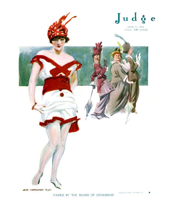 The Board Of Censorship - Montgomery Flagg - June 13 1914