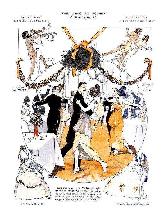 Pin Up - Tango Dancing - Leonnec - 1913
