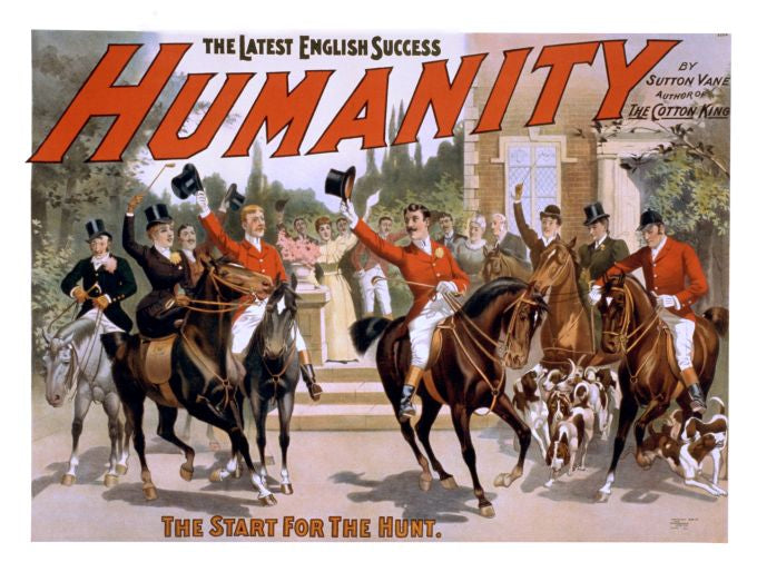 Humanity 4 - Strobridge & Co. Lithograph - 1894