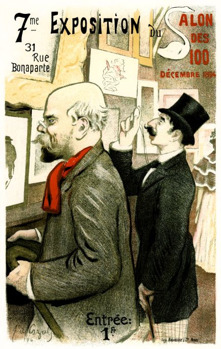 7e Exposition du Salon des Cent - Les Maitre de l'Affiche - 1895