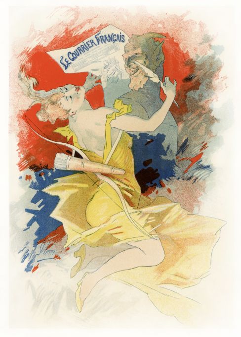 Le Courier Francais - Les Maitre de l'Affiche - 1895