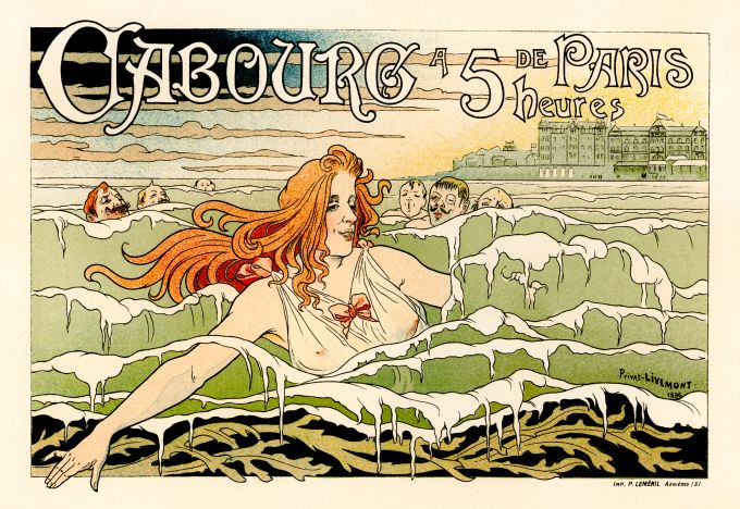 Casino de Cabourg - Les Maitre de l'Affiche - 1895