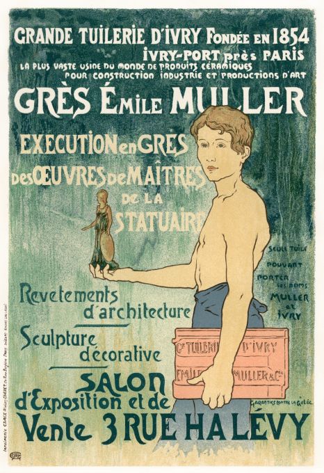 Gres Emile Muller - Les Maitre de l'Affiche - 1897