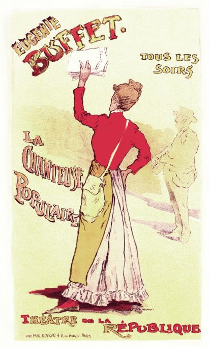 Eugenie Buffet, La Chanteuse Populaire - Les Maitre de l'Affiche - 1895