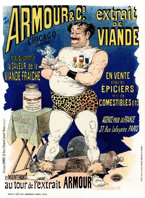 Armour & Co. extrait de Viande - Les Maitre de l'Affiche - 1891