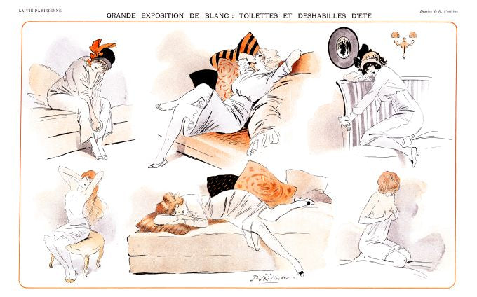Pin Up - Varied Girls - Prejelan - 1913