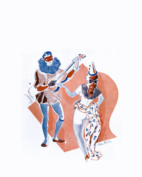 Pin Up - Mardi Gras - Simon - 1937