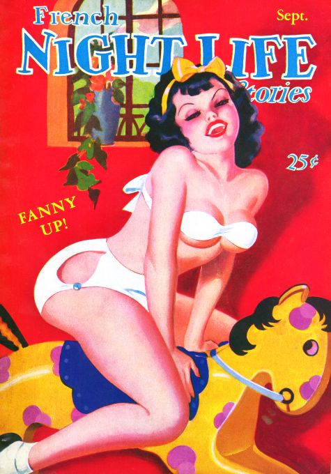 Pin Up - Rocking Horse Girl - Unknown - 1936