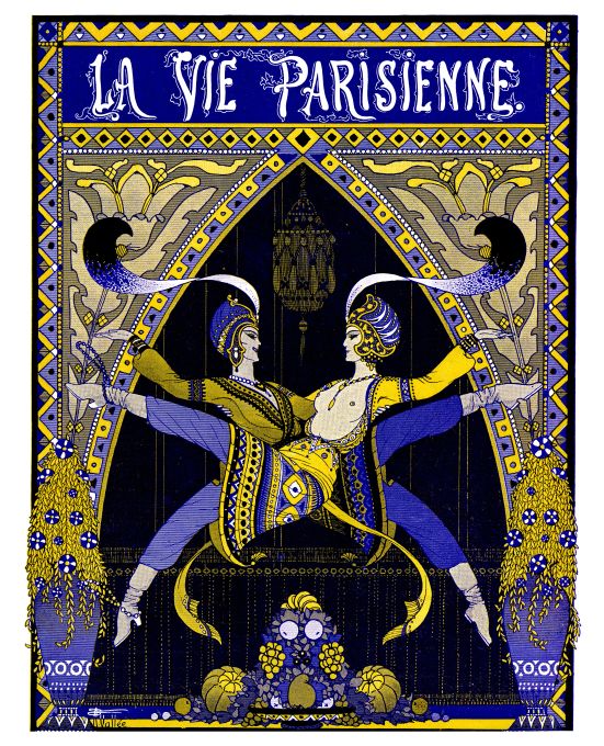 Pin Up - Two Girls Dancing - Vallee - 1913