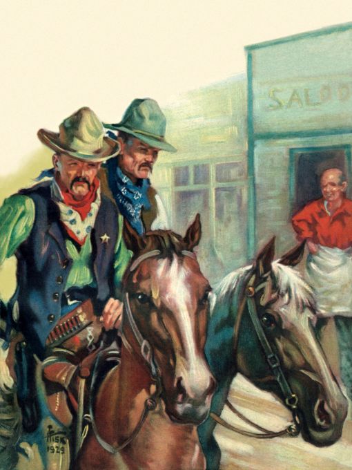Sheriffs making a patrol around town