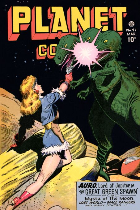 Auro Lord of Jupiter - Planet Comics - March 1947