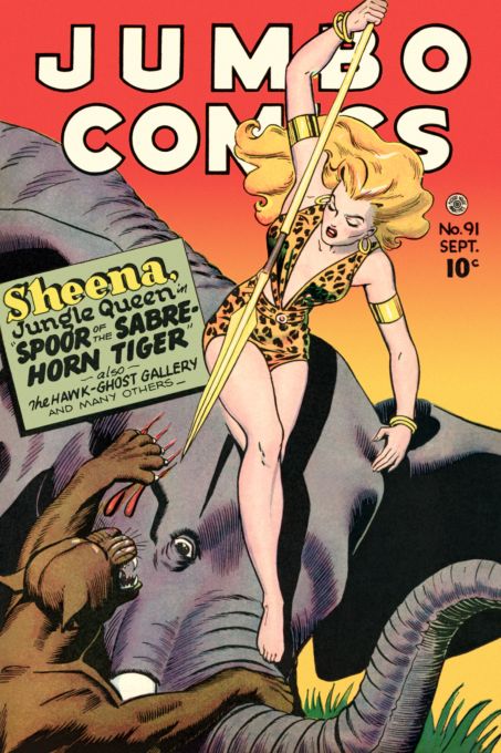 Spore of the Sabre - Jumbo Comics - Sept 1946