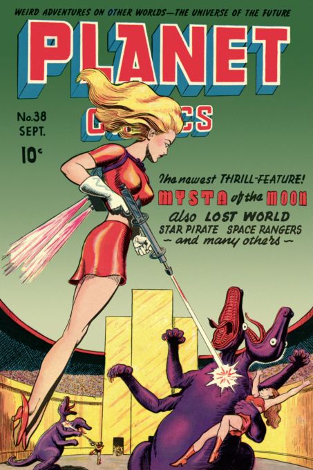 Mysta of the Moon - Planet Comics - Sept 1945