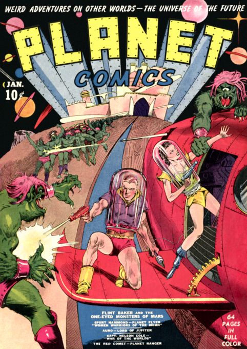 One Eyed Monsters of Mars - Planet Comics - Jan