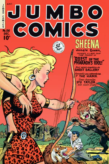Queen of the Pharaohs Idol - Jumbo Comics - Dec 1949