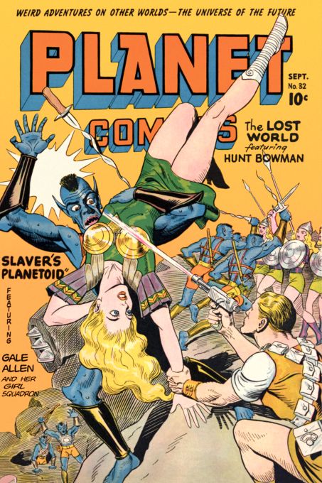 Slavers Planetoid - Planet Comics - Sept 1944