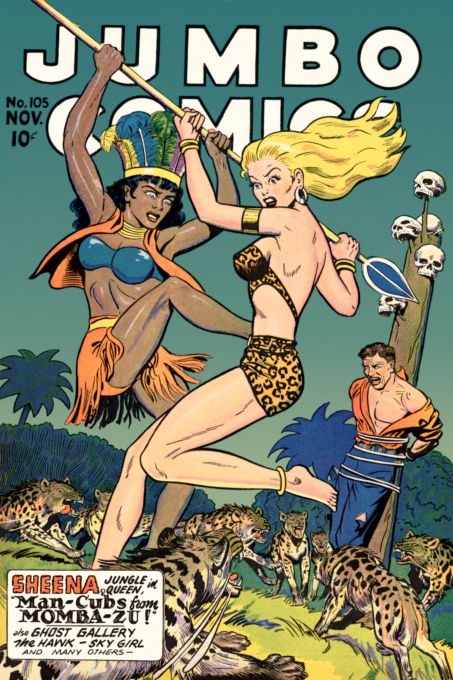 Man Cubs from Momba Zu - Jumbo Comics - Nov 1947