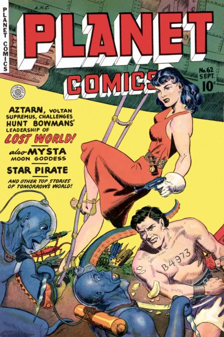 Aztarn, Volton Supremus - Planet Comics - Sept 1949