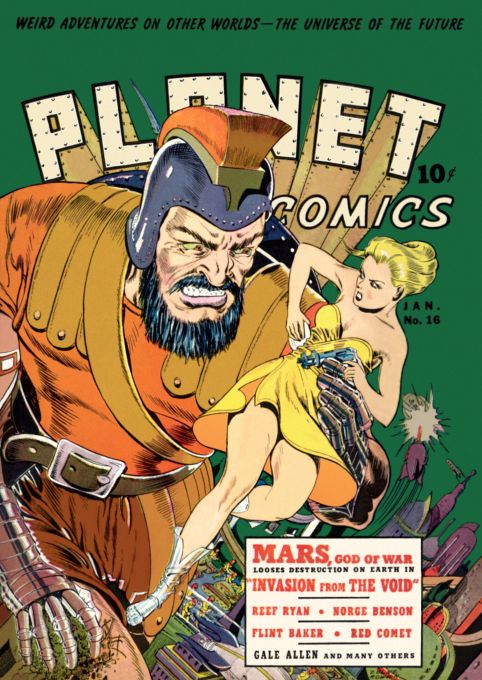 Invasion from the Void - Planet Comics - Jan 1942