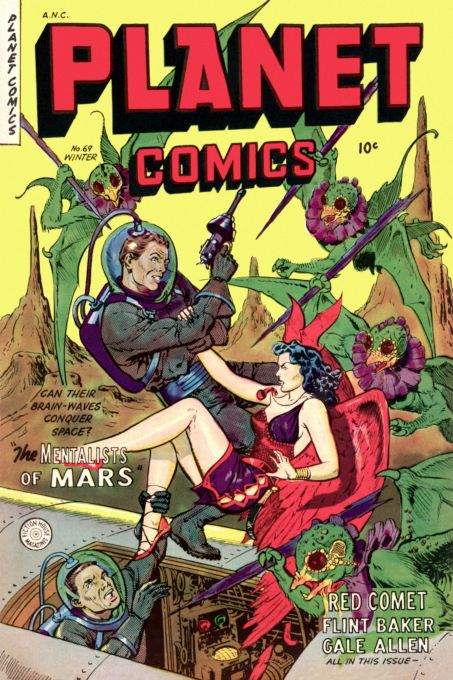 Mentalists of Mars - Planet Comics - Winter 1952