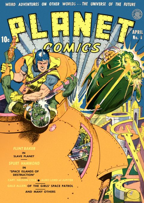 Slave Planet - Planet Comics - April 1940