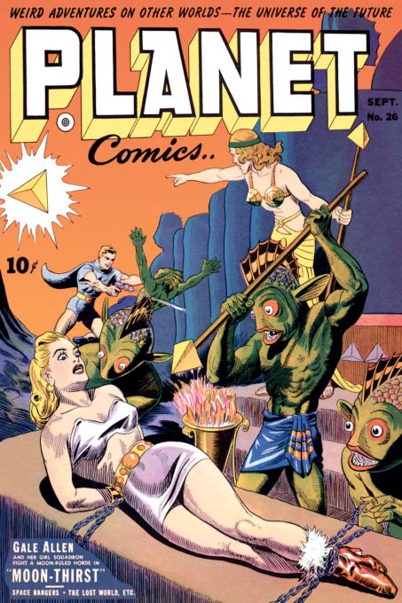 Moon Thirst - Planet Comics - Sept 1943