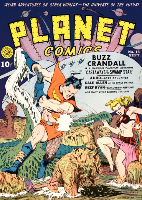 Buzz Crandall - Planet Comics - Sept 1945