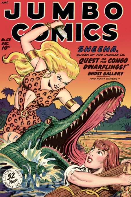 Quest of the Congo Dwarflings - Jumbo Comics - Dec 1948