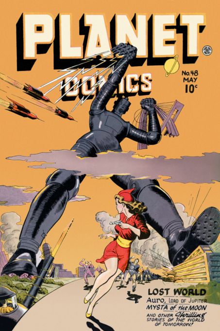 Lost World #48 - Planet Comics - May 1947