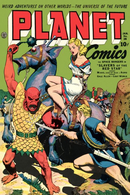 Slavers of the Red Star - Planet Comics - Jan 1944