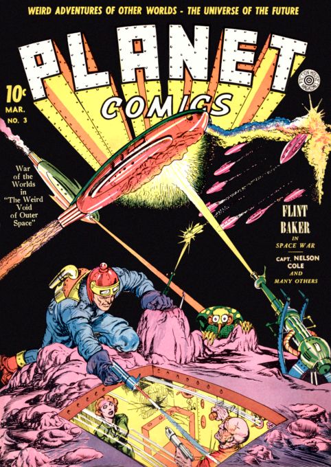 Space War - Planet Comics - March 1940