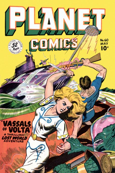 Vassals of Volta - Planet Comics - May 1949