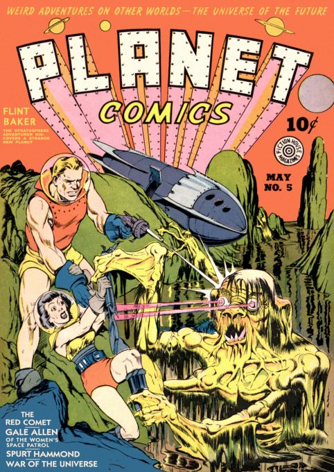 Flint Baker - Planet Comics - May 1940