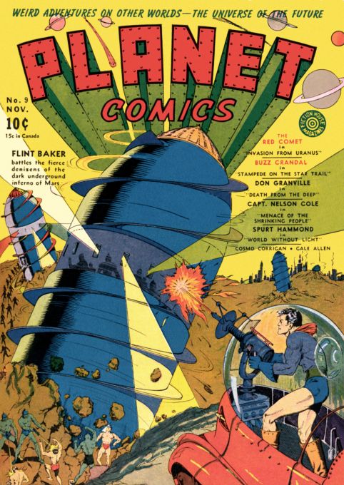 Inferno of Mars - Planet Comics - Nov 1940