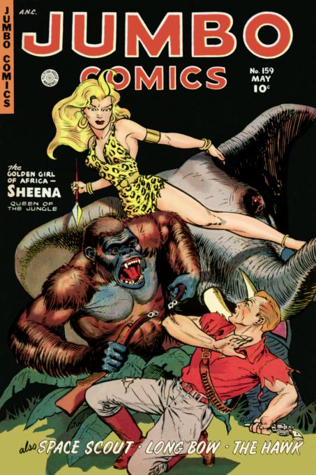 Golden Girl of Africa - Jumbo Comics - May 1952