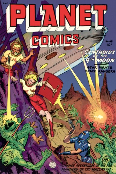 Snythoids of the 9th Moon - Planet Comics - Fall 1952