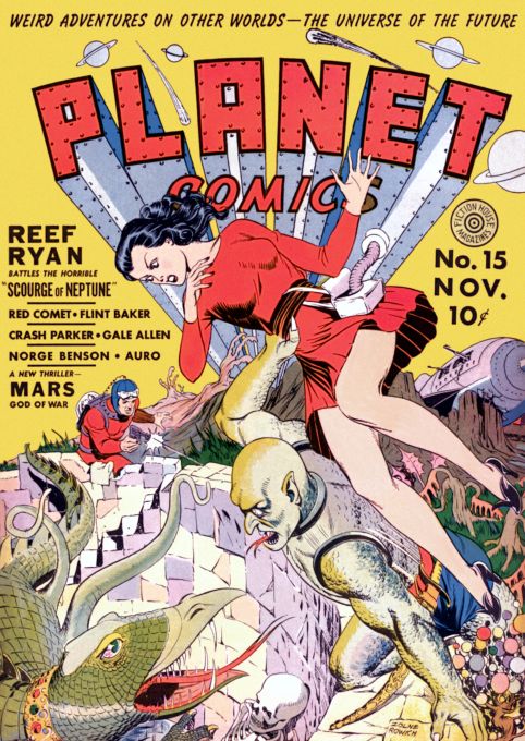 Scourge of Neptune - Planet Comics - Nov 1941