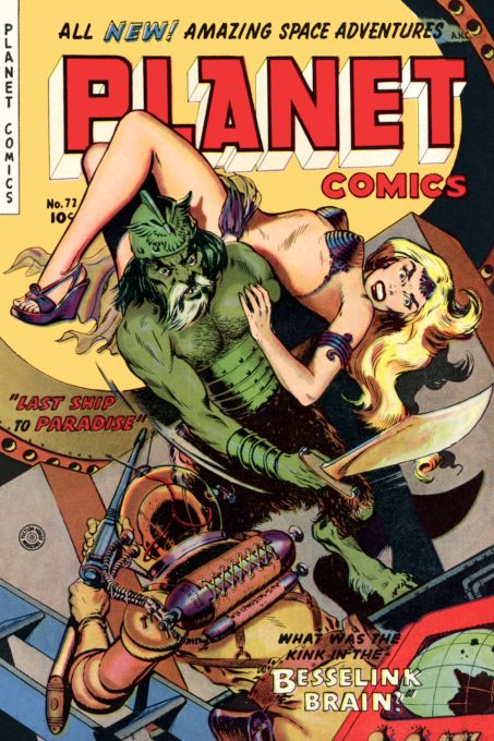 Last Ship to Paradise - Planet Comics - Fall 1953