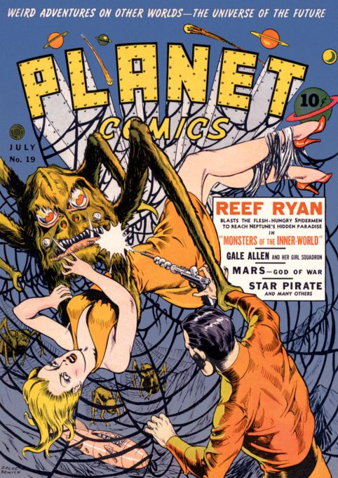 Monsters of the Inner World - Planet Comics - July 1942