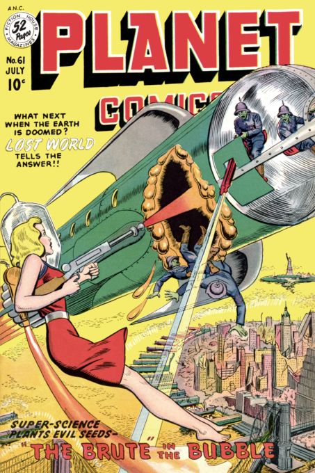 Brute in the Bubble - Planet Comics - July 1949