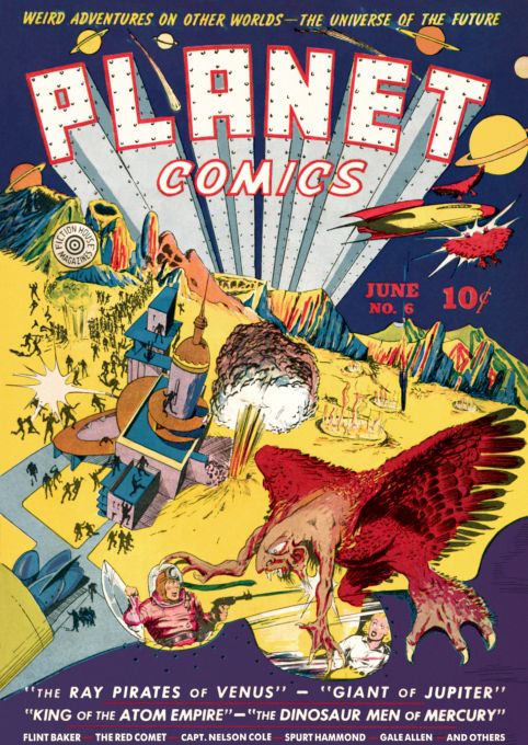 Ray Pirates of Venus - Planet Comics - June 1940